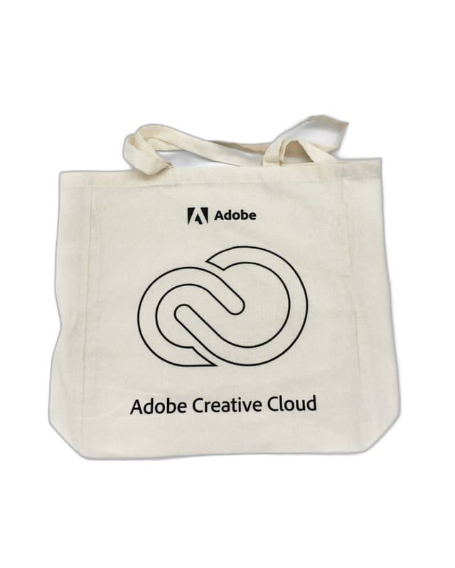 Adobe — canvas tote creative cloud