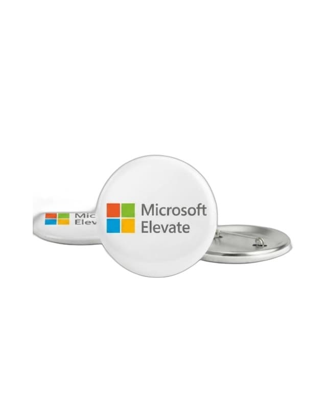 Microsoft — elevate pin back button set