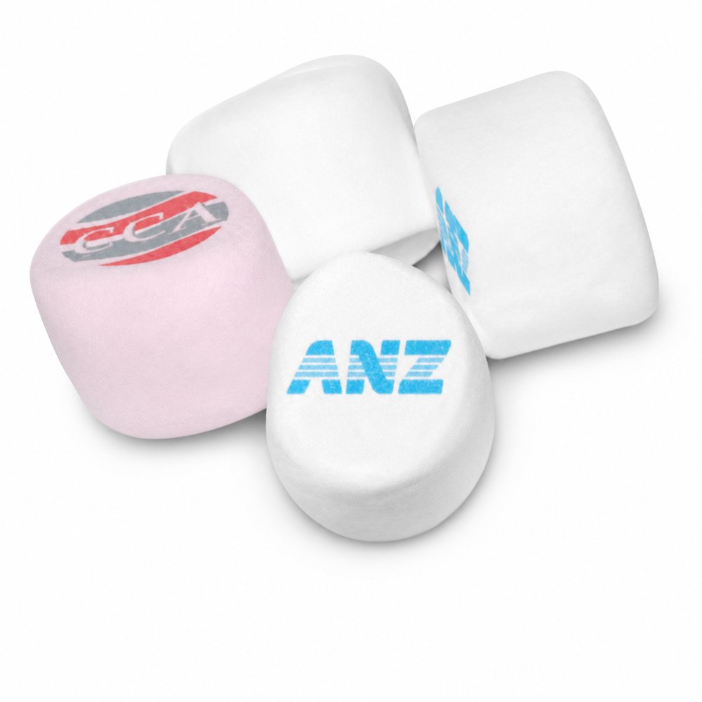 Custom Printed Marshmallow 3-Pack