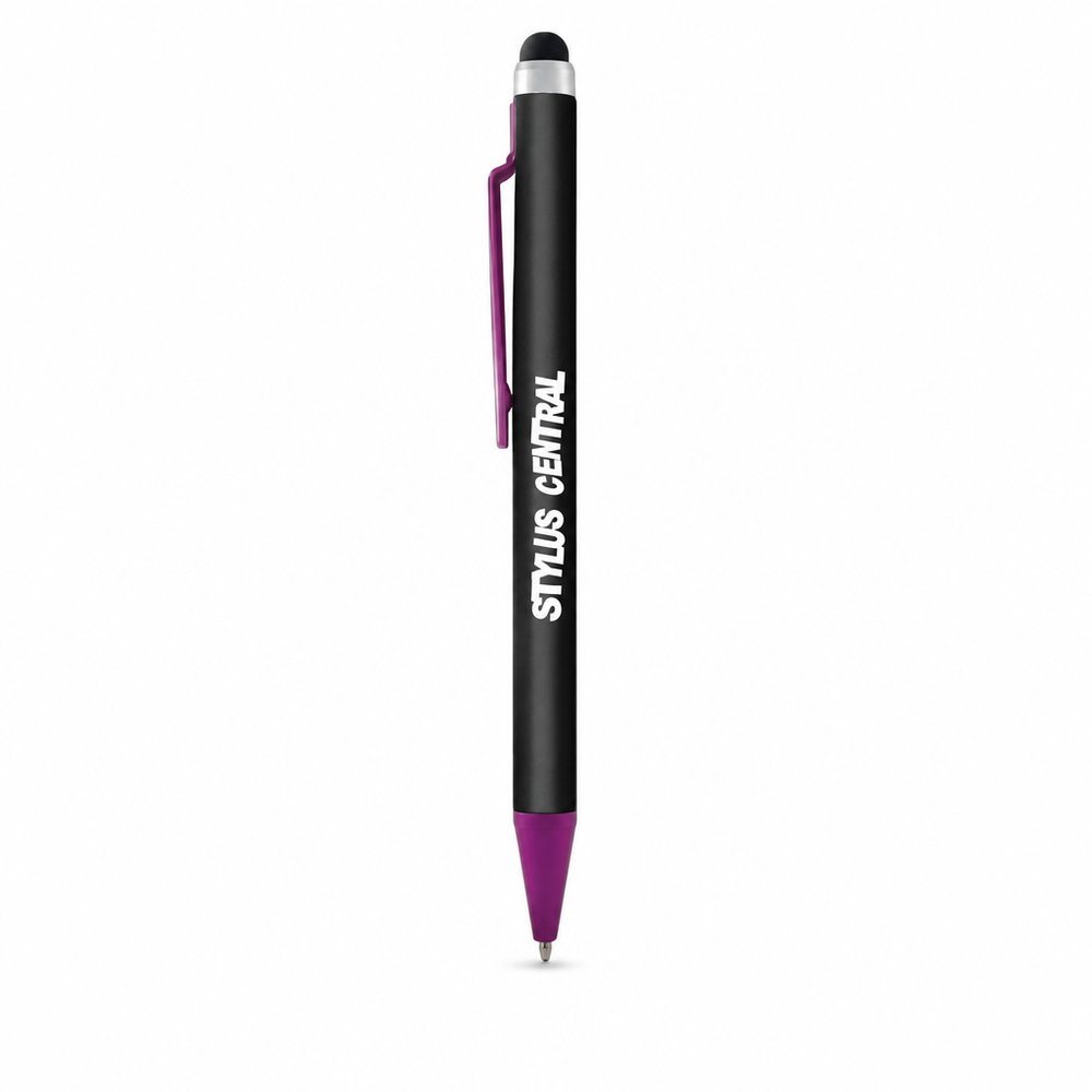 Corporate Dual-Function Colour Trim Stylus Pen