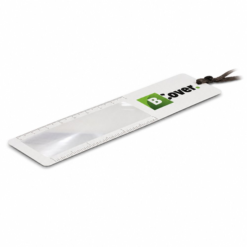 Bookmark Magnifier with Ruled Edge — Branded