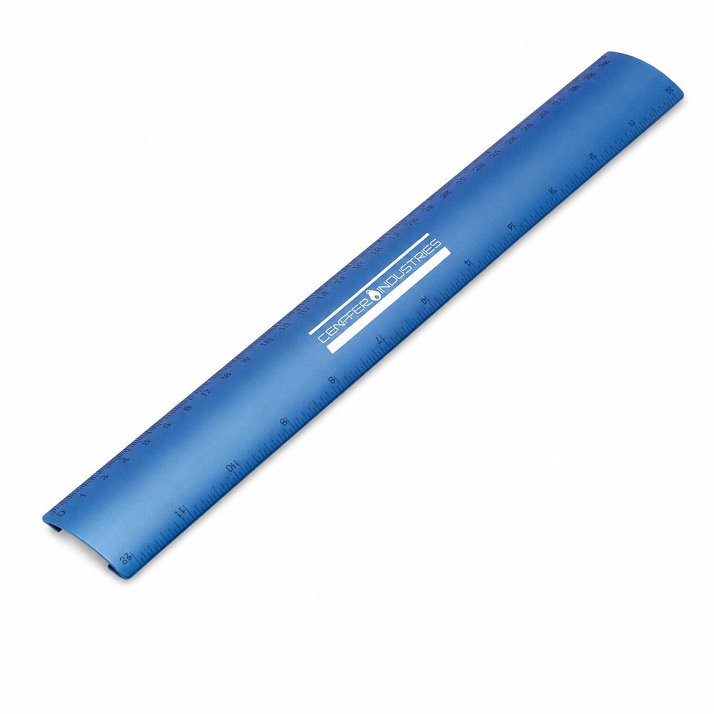 Branded Aluminium Ruler 30cm — Designer Pro