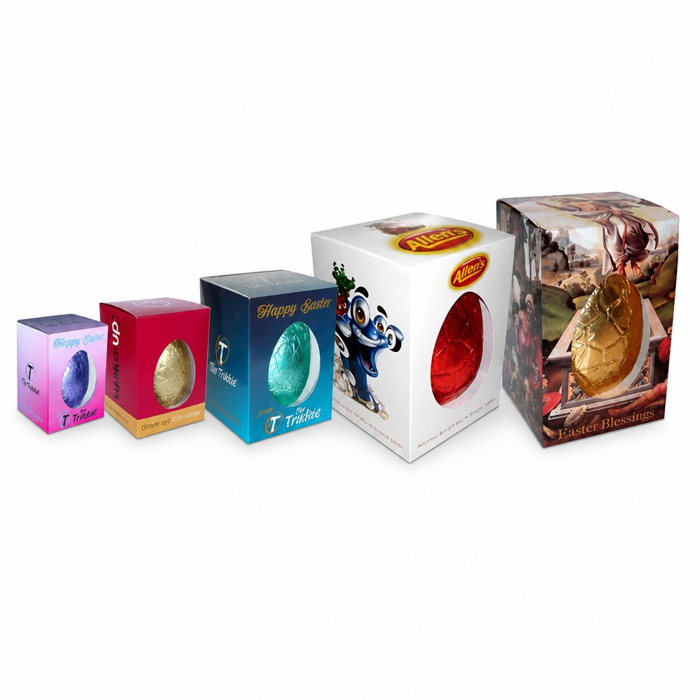 Branded Chocolate Easter Egg in Custom Box 40g