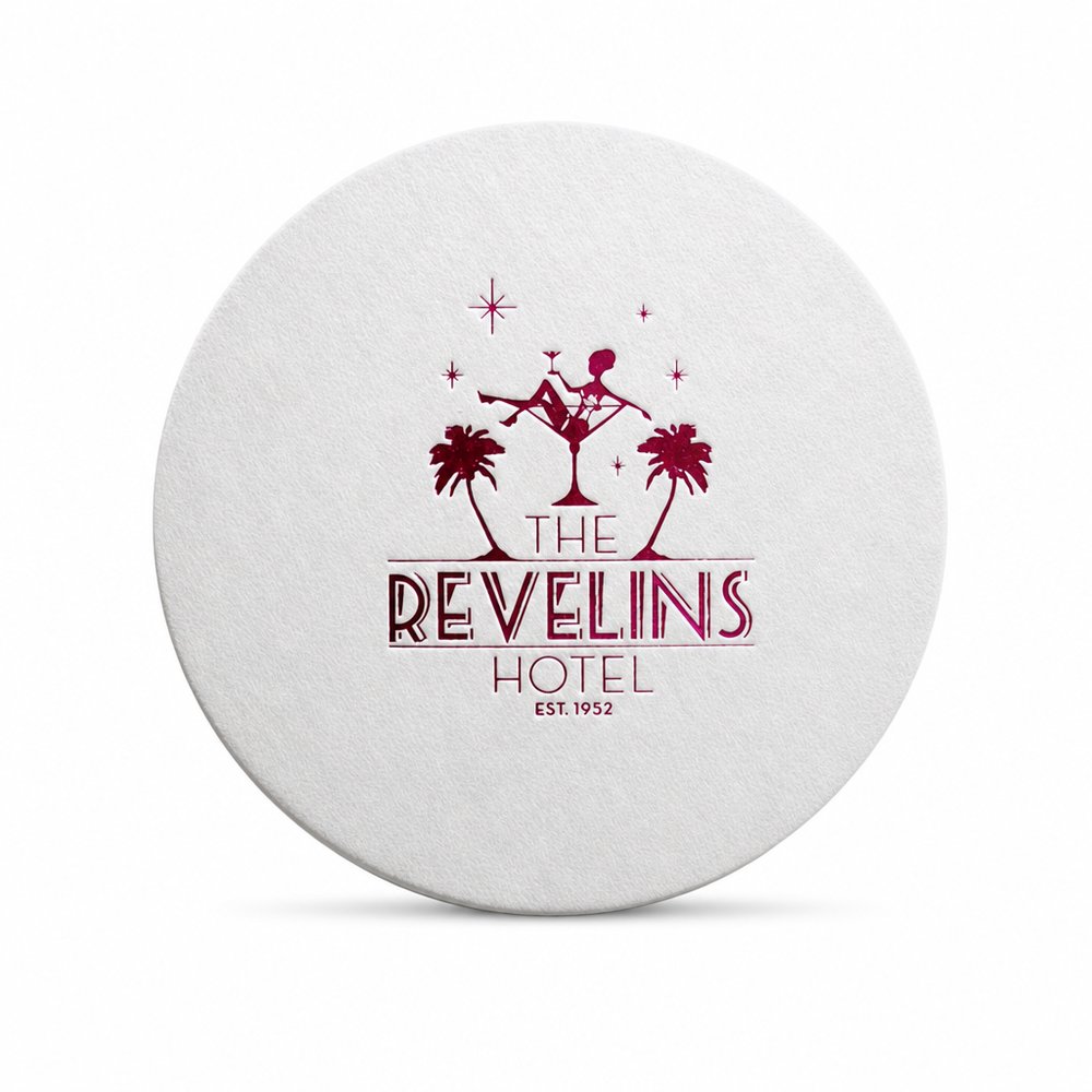 Custom Printed Tissue and Board Event Coasters