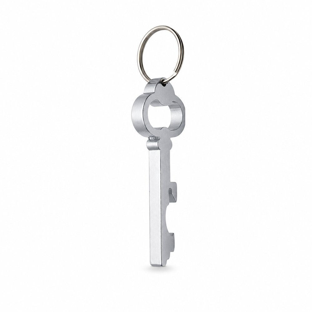 Key Shaped Bottle Opener Keyrings — Branded