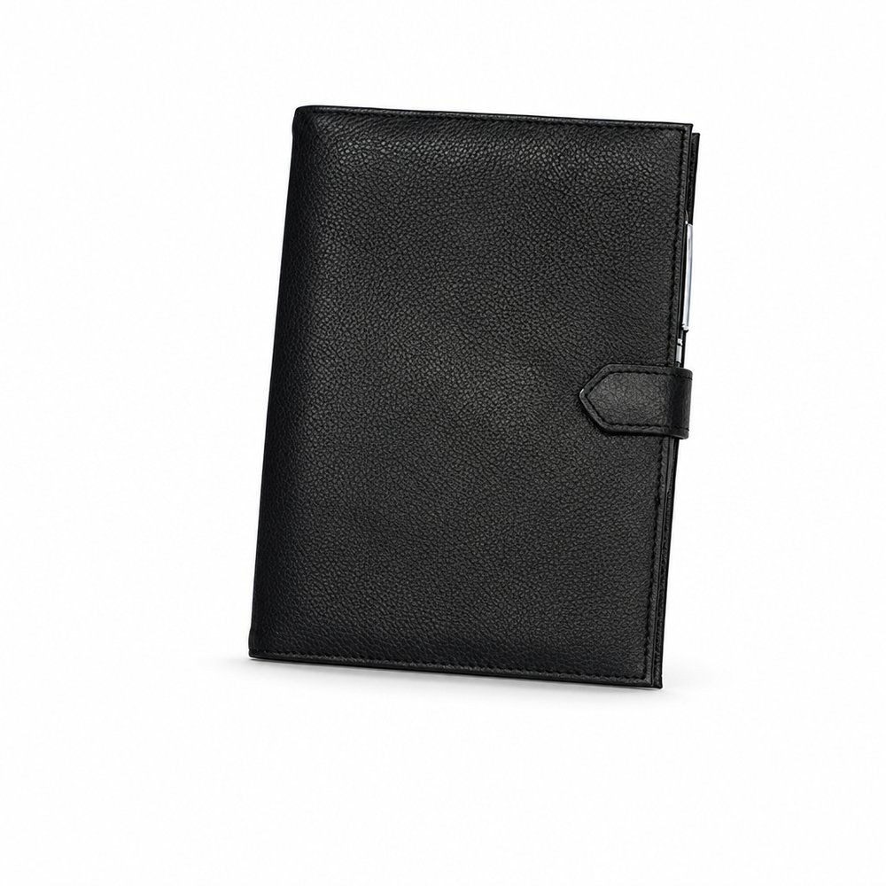 Full Grain Leather A5 Journal — Executive Notebook