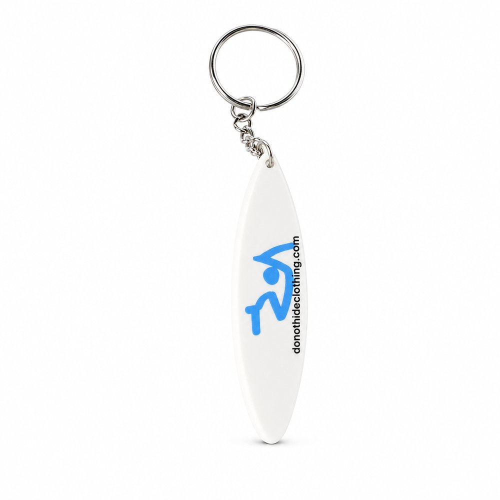 Thong & Surfboard Keyrings — Custom Branded