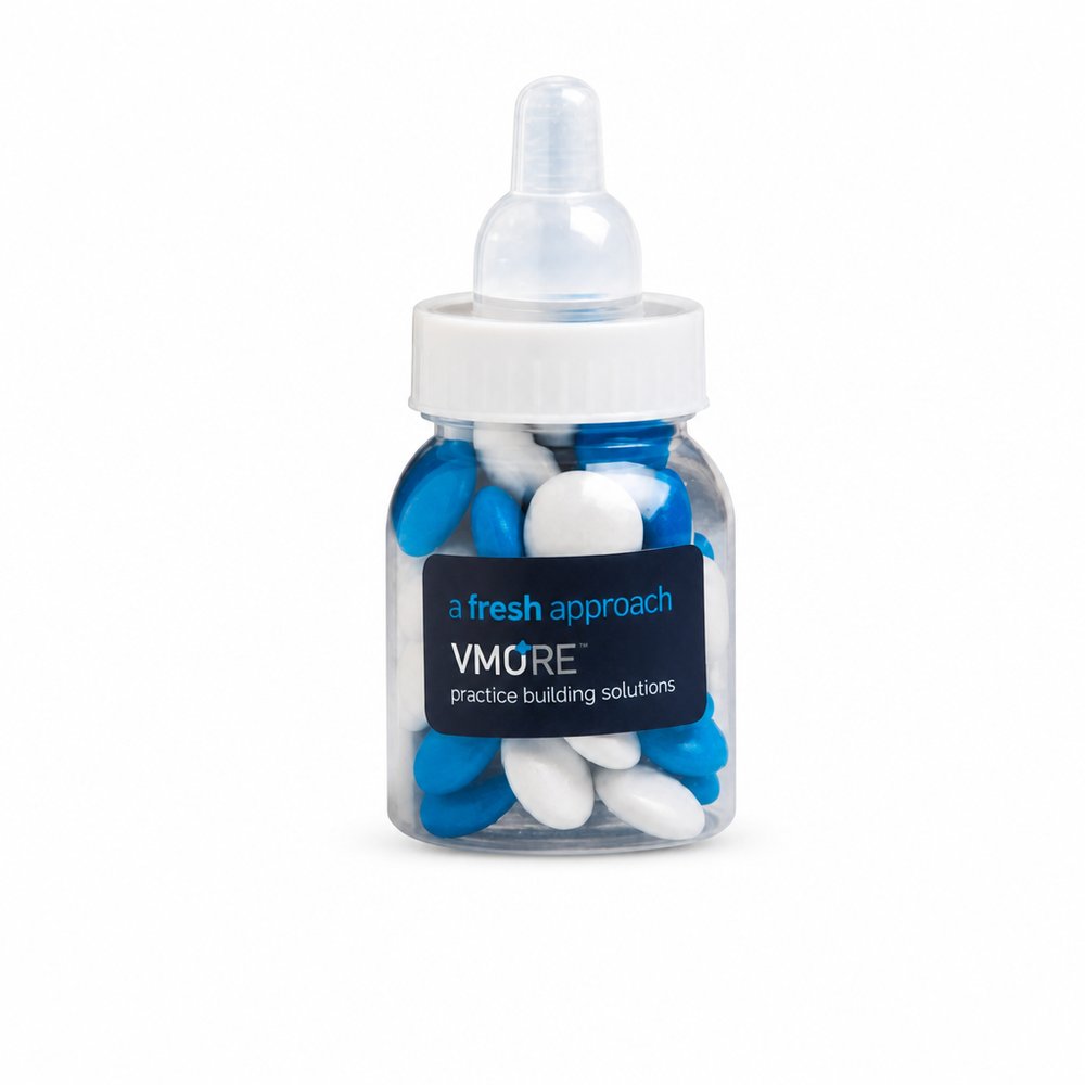 Branded Lolly-Filled Baby Bottles for Daycares