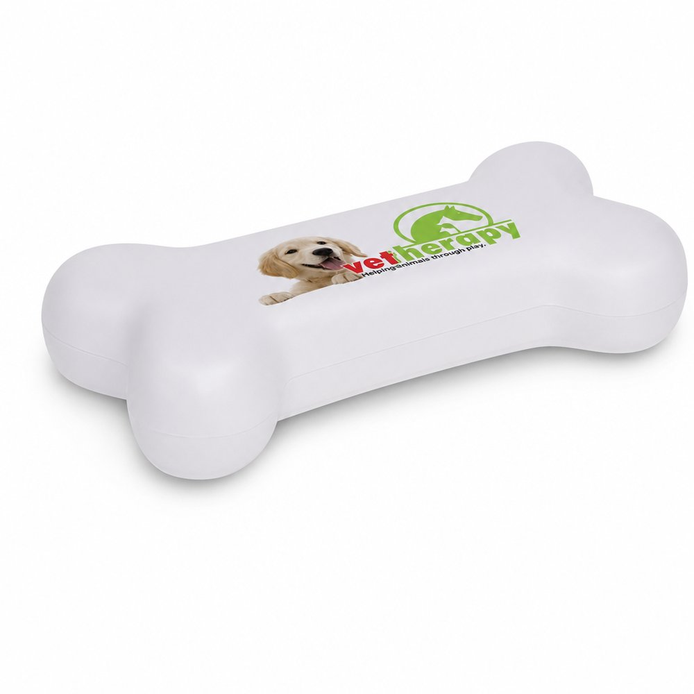 Bone-Shaped Stress Balls — Branded Promo for Vets & Pet Brands