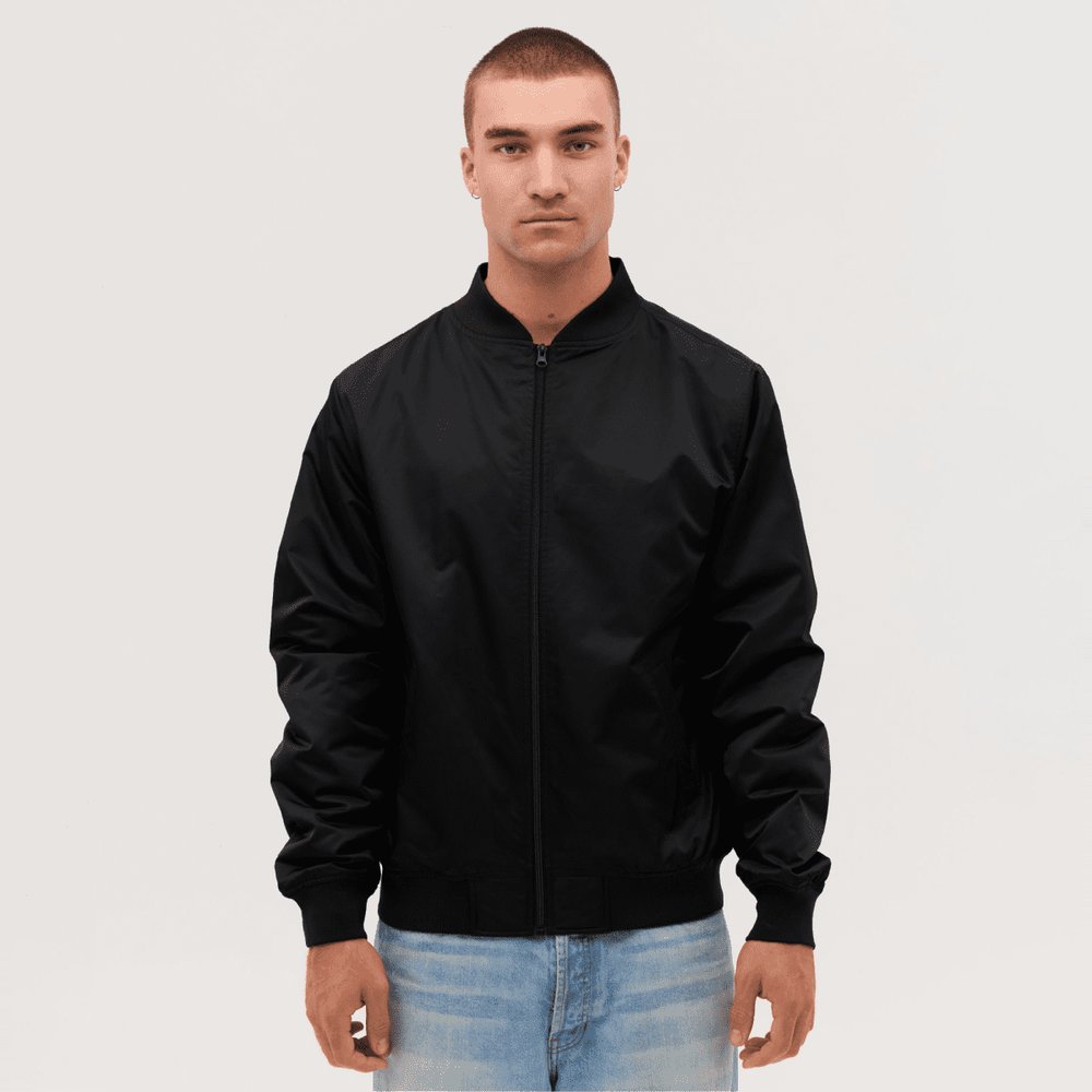 Polyester Twill Bomber Jacket