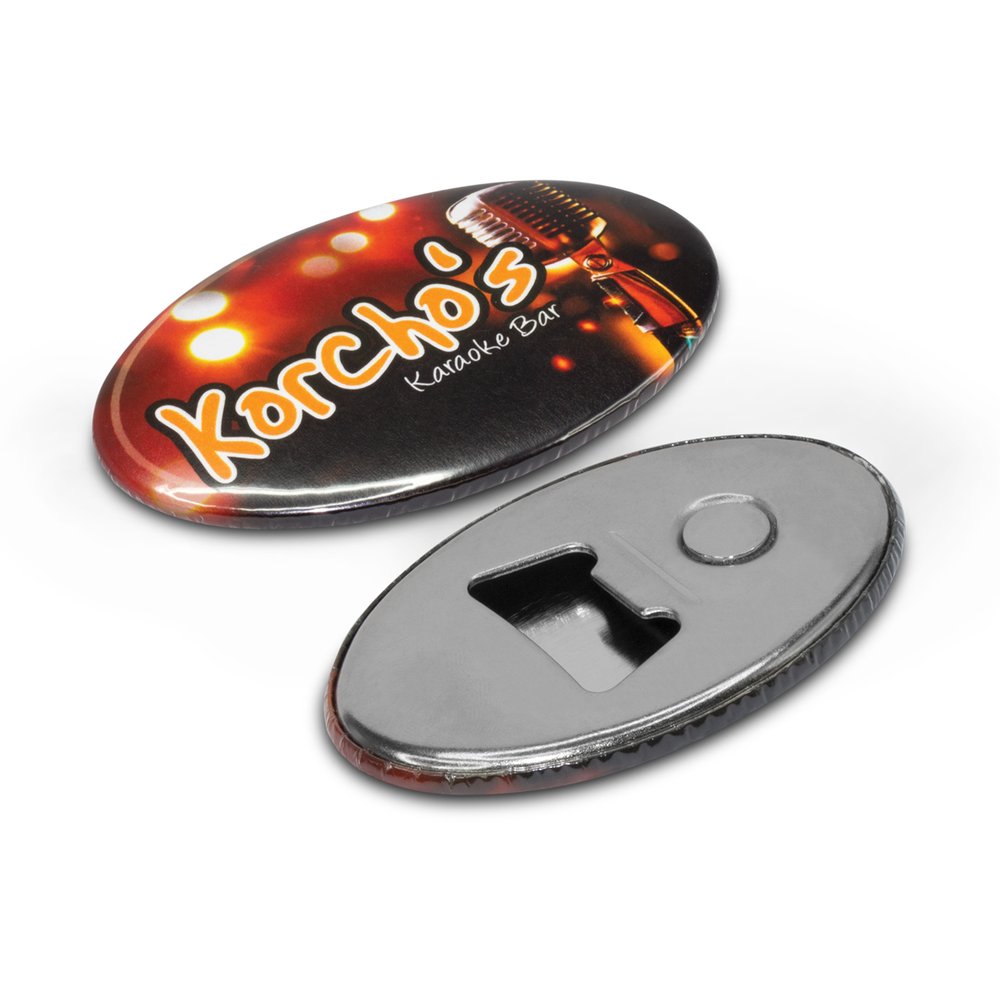 Magnetic Oval Bottle Opener