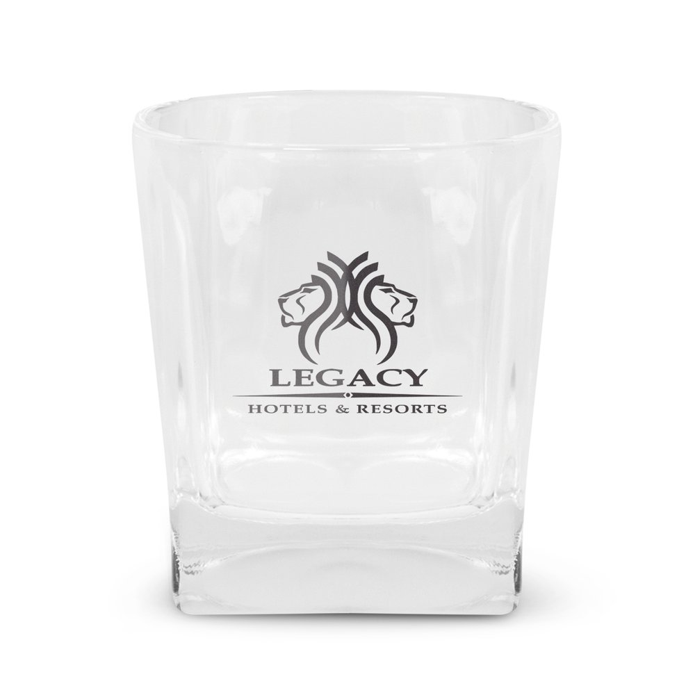 Square Base Glass Tumbler 250ml