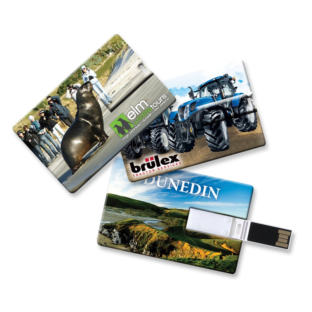 Slimline Credit Card USB Drive 4GB