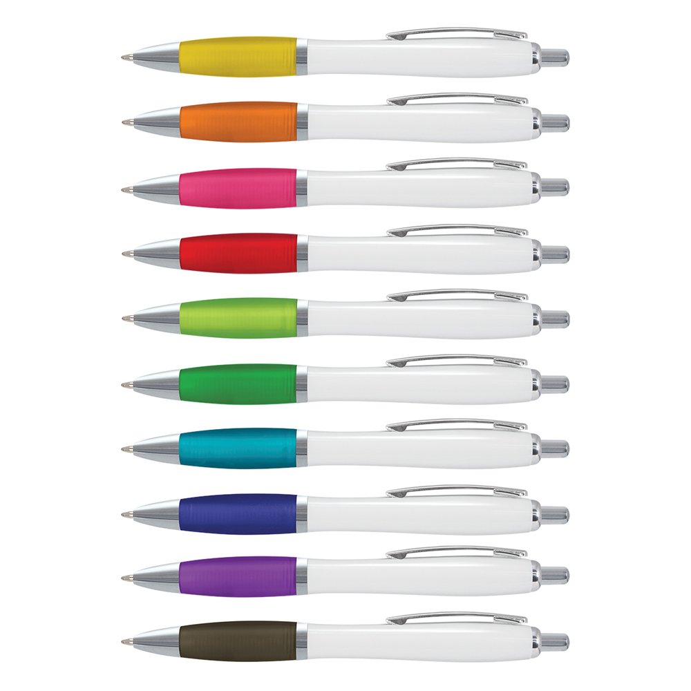 Vistro Soft-Touch Ballpoint Pen White