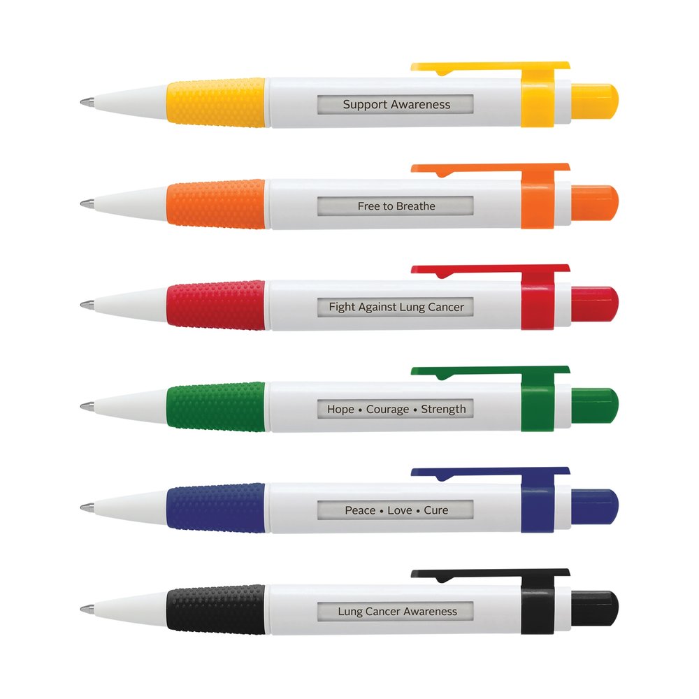 Rotating Six-Message Ballpoint Pen