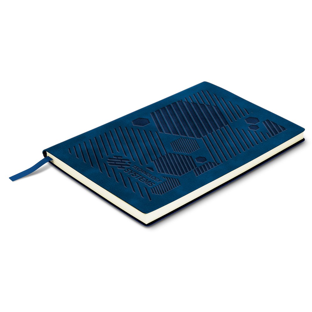 Genoa Notebook with XL Thermo Debossing