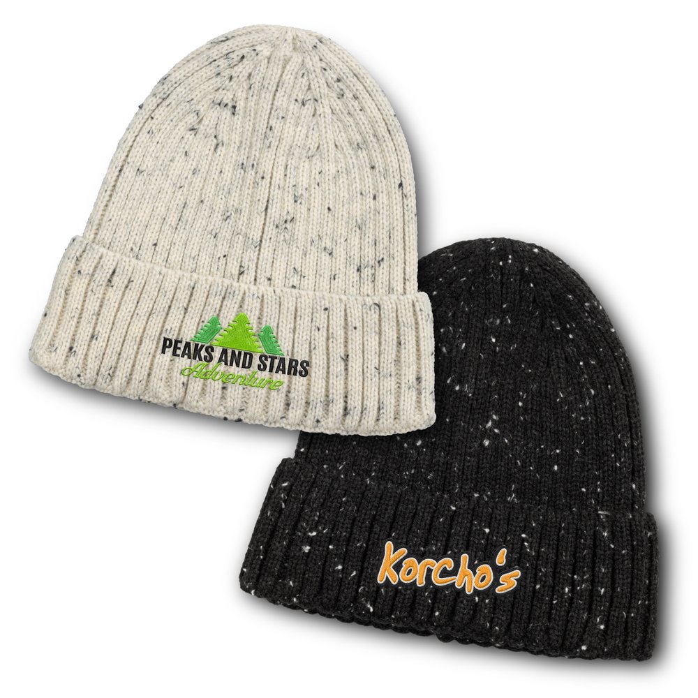 Speckled Knit Beanie