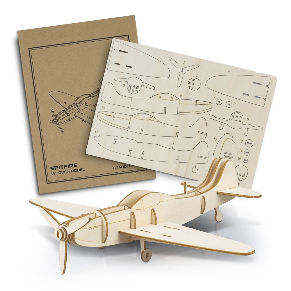 BRANDCRAFT Spitfire Basswood Model Kit