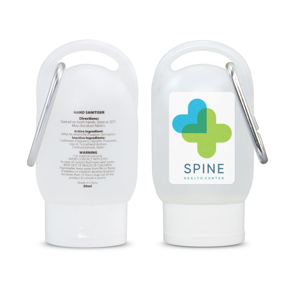 Carabiner Hand Sanitiser Gel 30ml