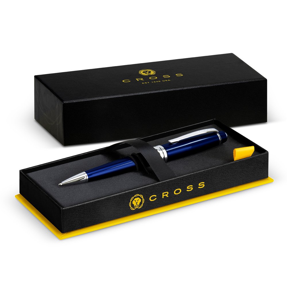 Cross Bailey Blue Lacquer Ballpoint Pen