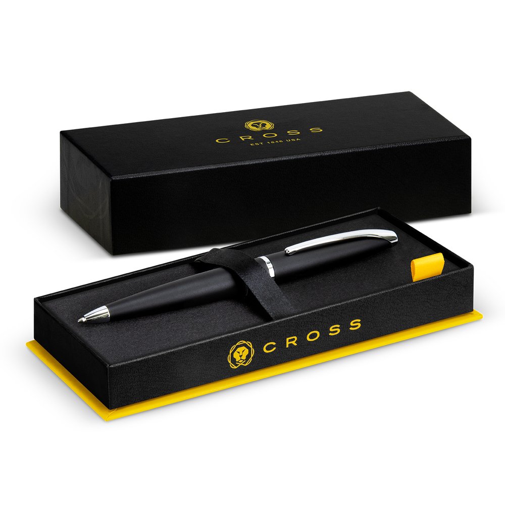 Cross ATX Matte Black Lacquer Ballpoint Pen