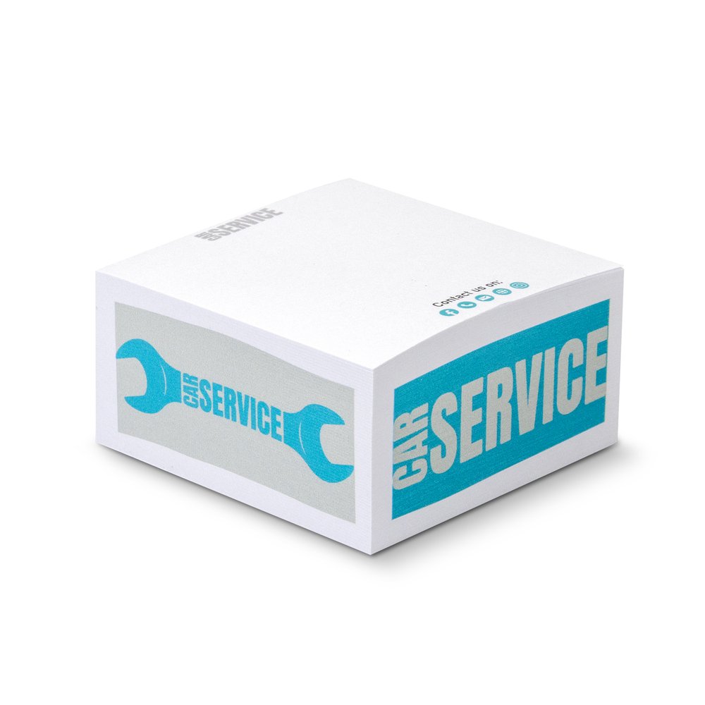 Branded Sticky Note Cube with Presentation Box