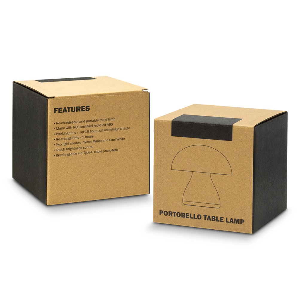 Portobello Rechargeable Mushroom Lamp