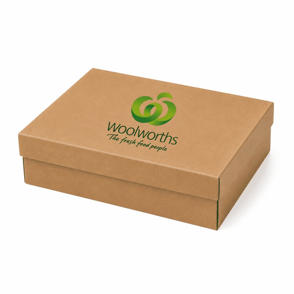 Kraft Cardboard Gift Box, Medium