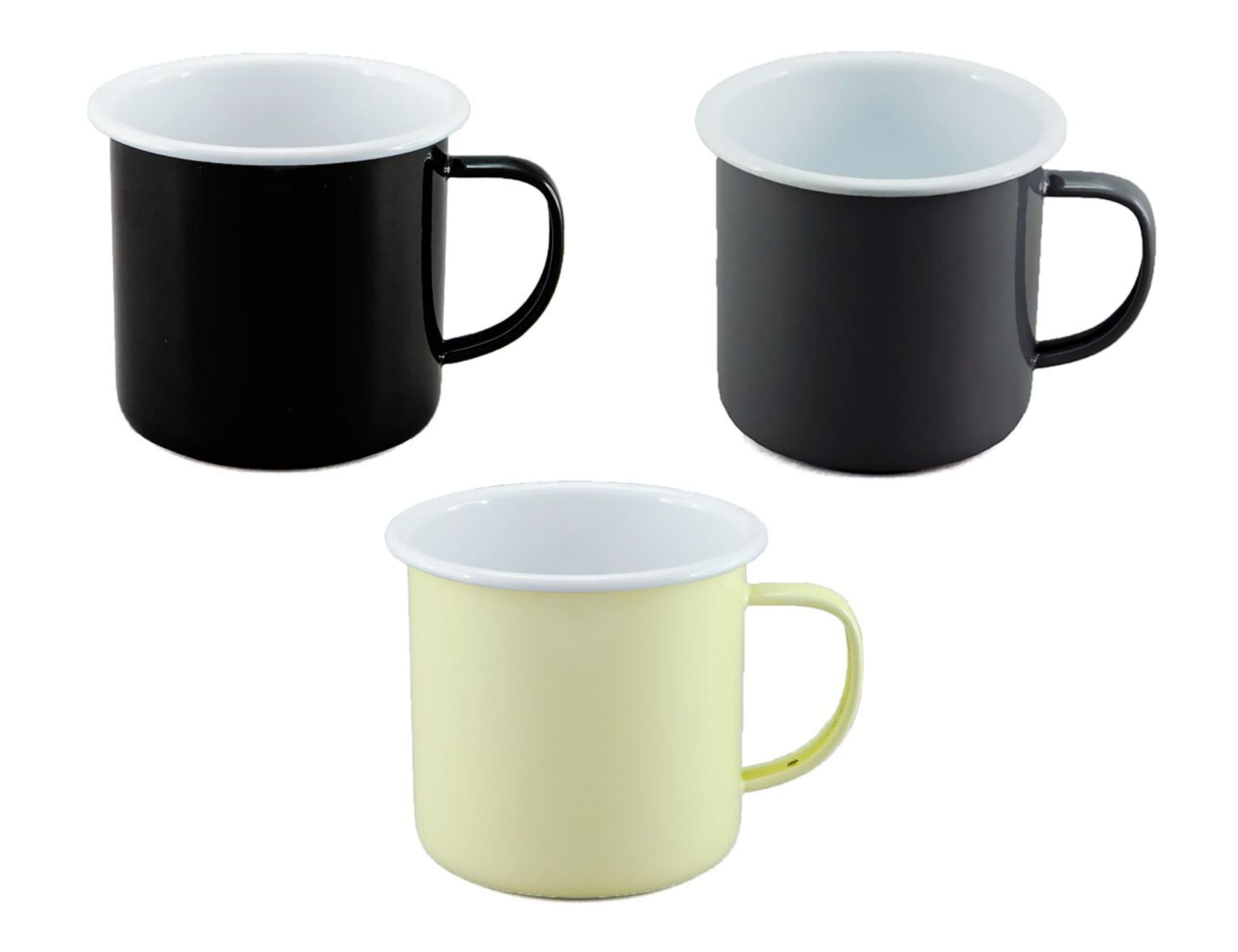 Falcon Enamelware Two-Tone Campsite Mug 500ml
