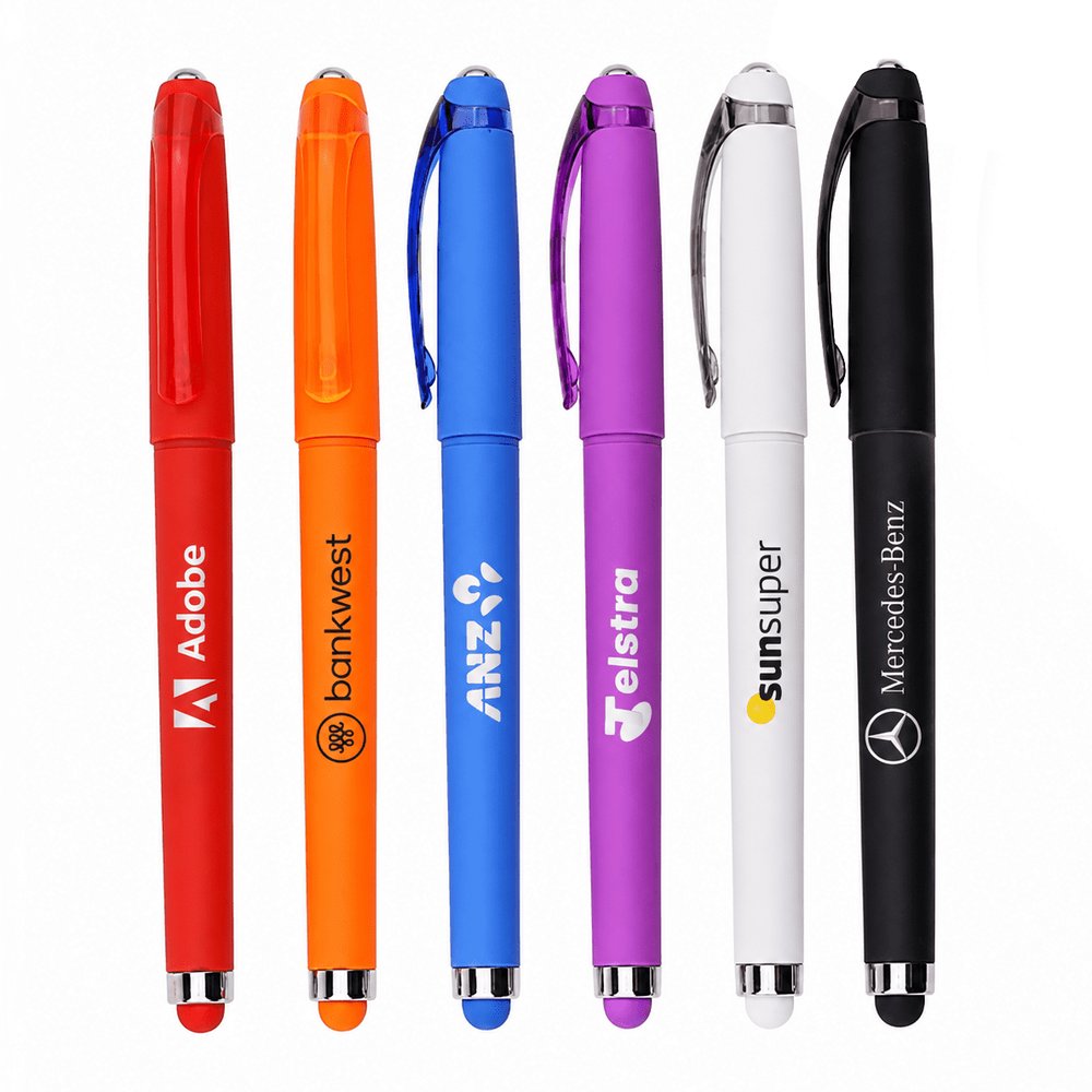 Spinning-Ball Fidget Gel Pen with Stylus
