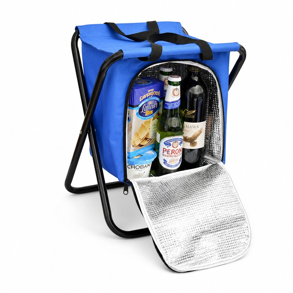 Nebraska Cooler Seat — Insulated Bag & Fold-Out Stool