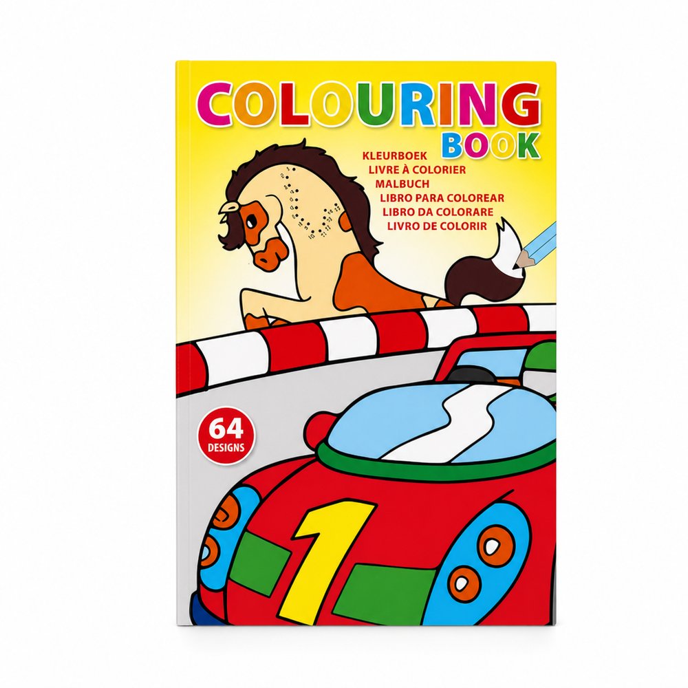 Custom A4 Kids Colouring Books — Branded Activity Books