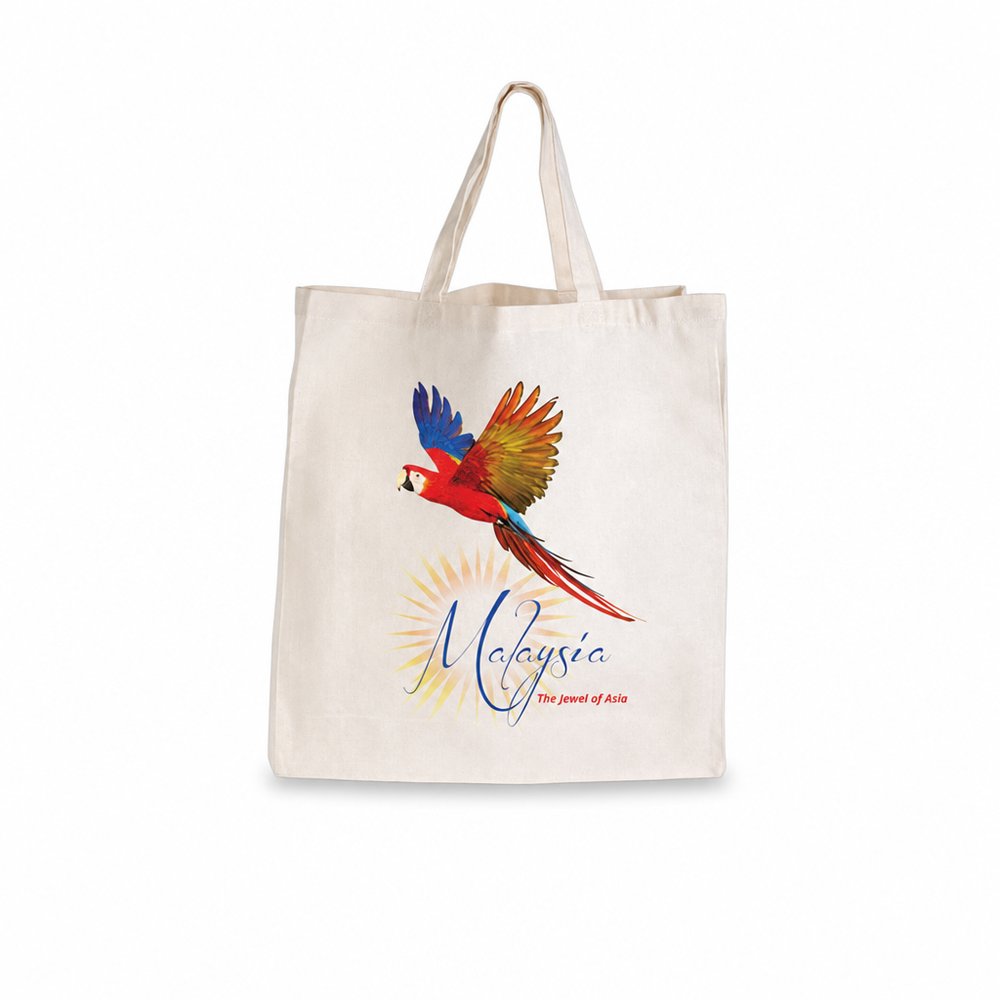 Bamboo Tote Bag with Short Handles, Custom Printed