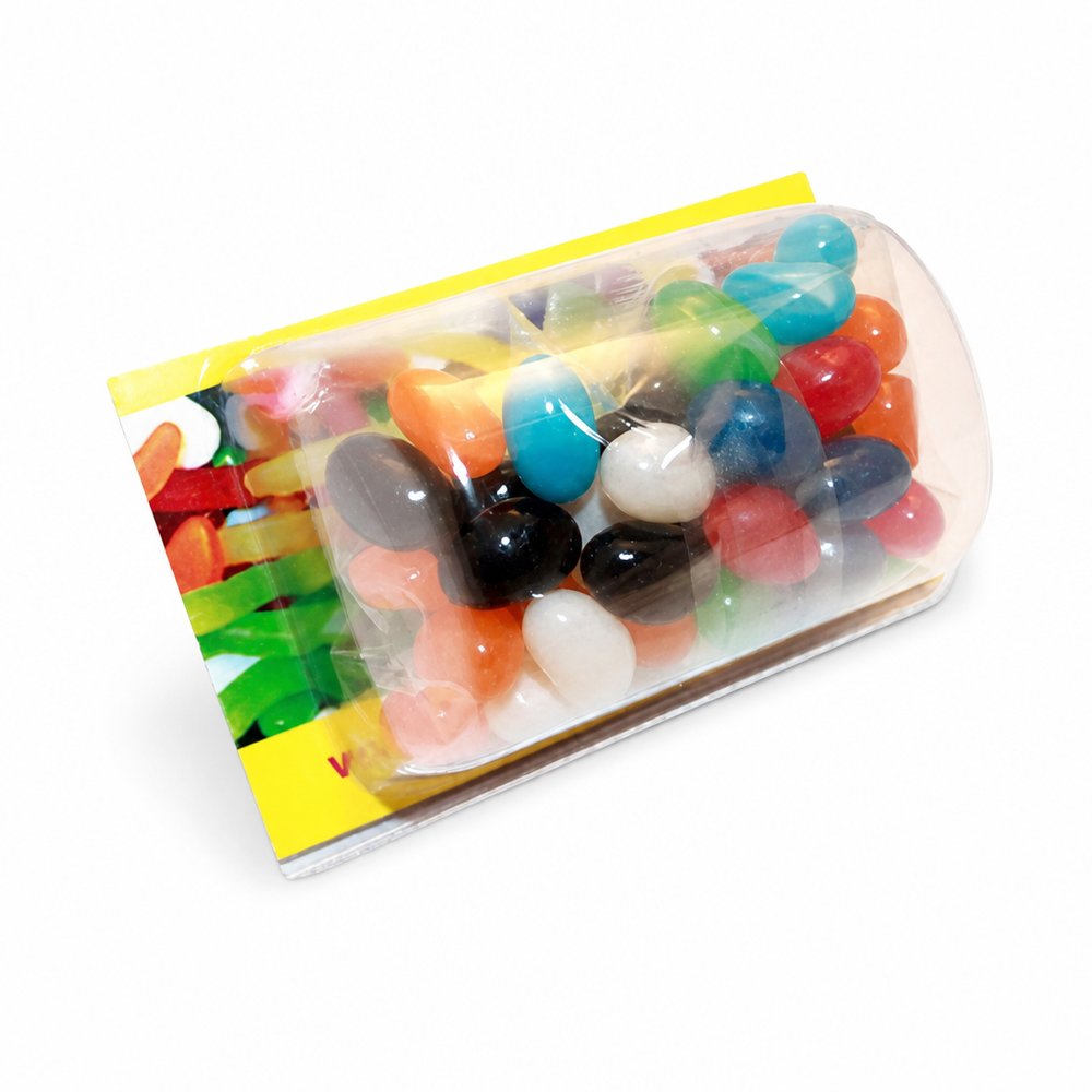 Custom Assorted Jelly Bean Business Card Holder