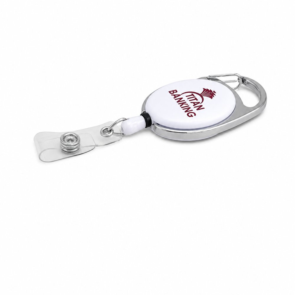 Branded Retractable ID Badge Reels — Broadway