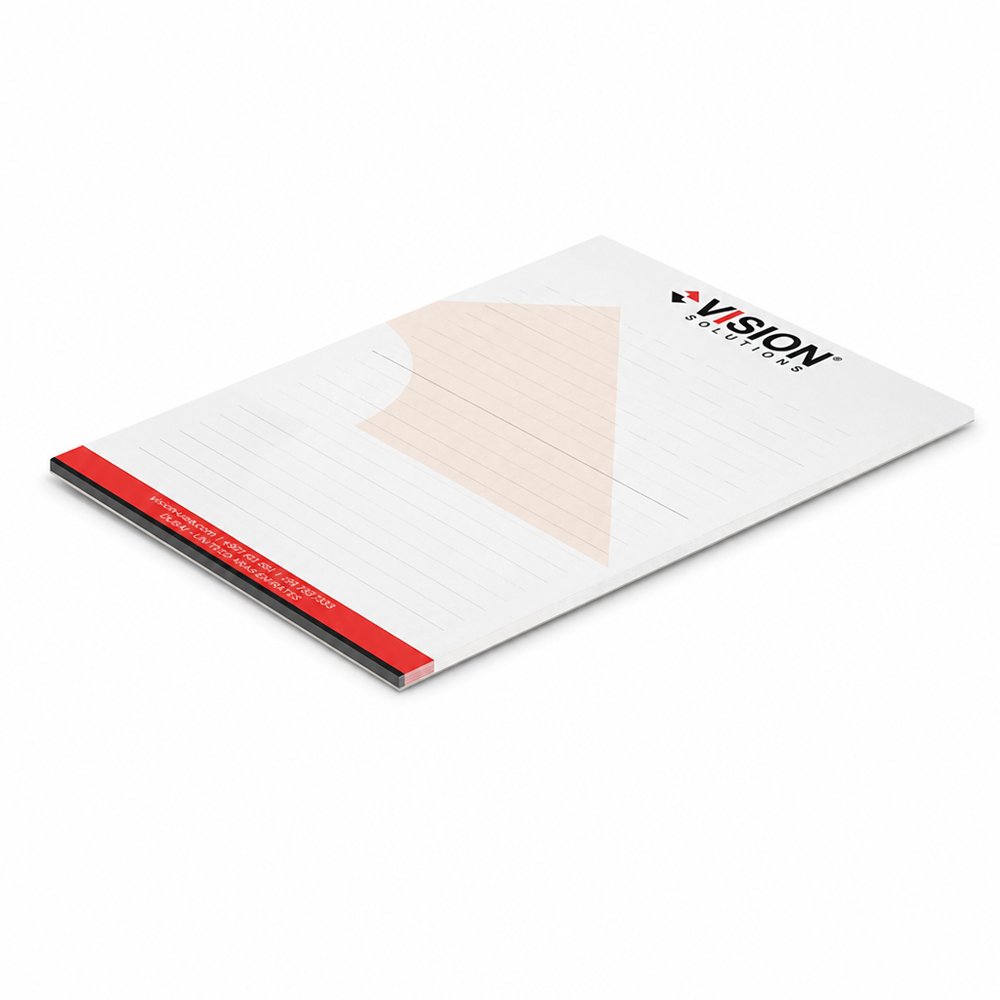 Custom A6 Notepads — Full Colour Print, 25 Leaves