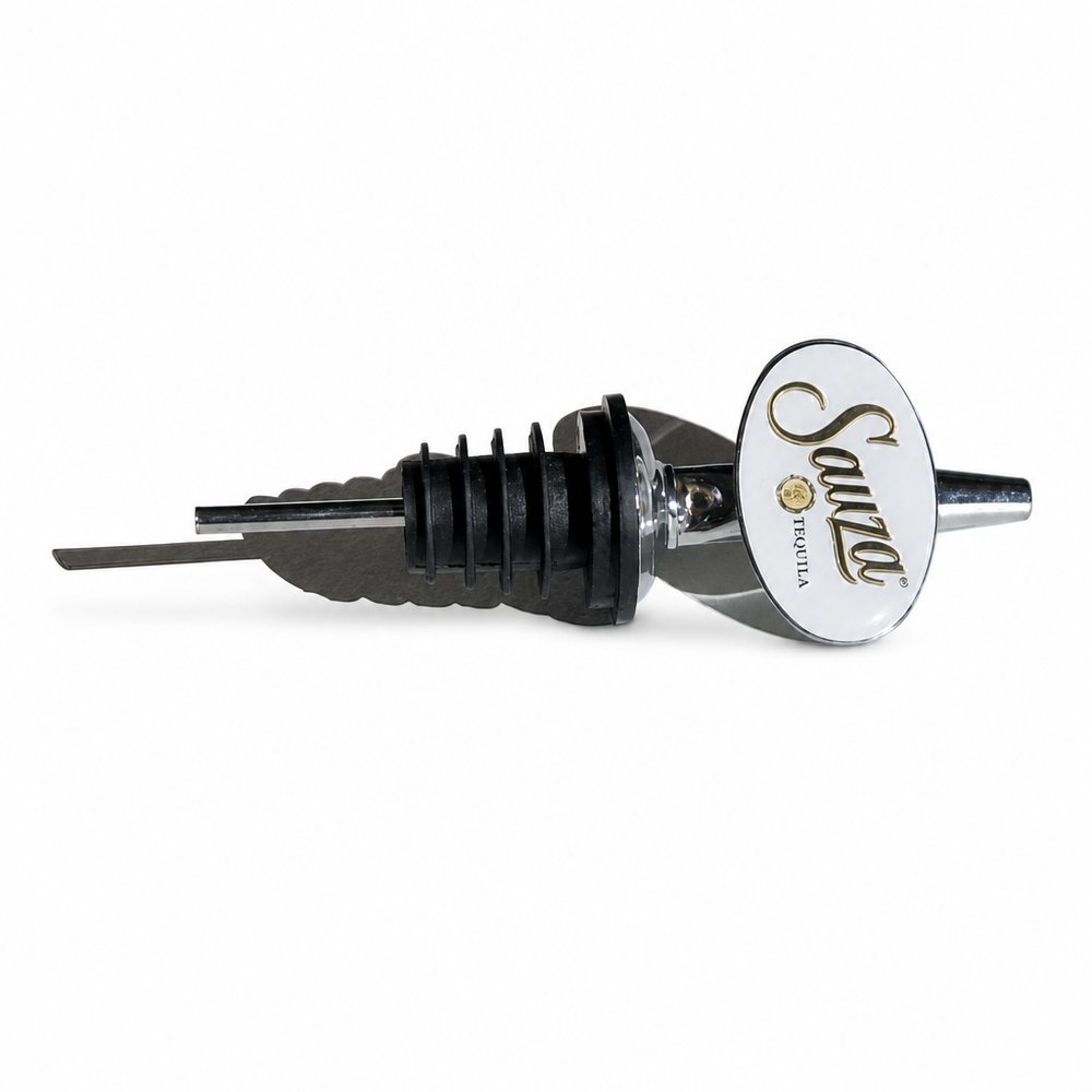 Branded Beverage and Liquor Pourer with Custom Tag