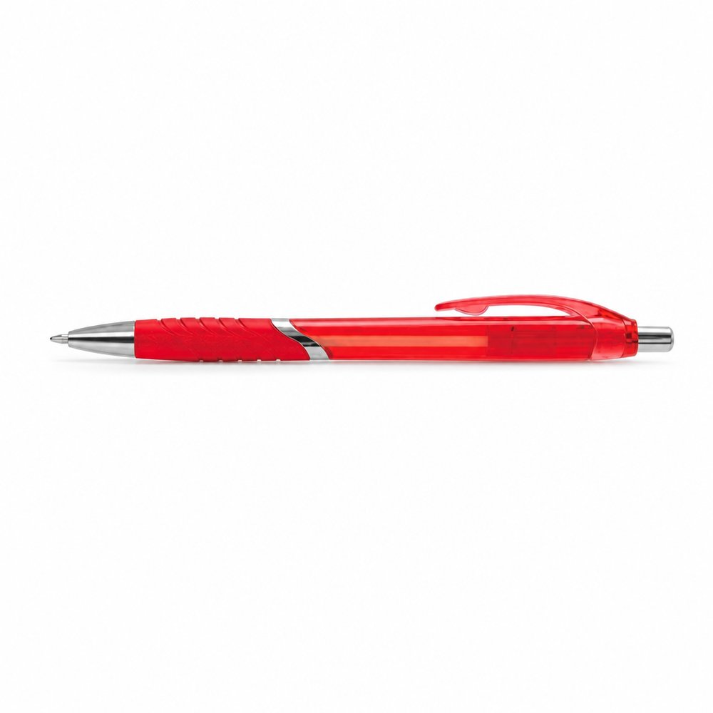Corporate Translucent Rubber Grip Ballpoint Pen