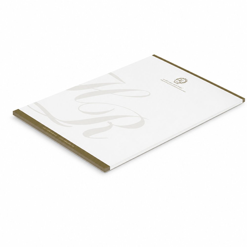 Full Colour A4 Branded Notepads, 100 Pages