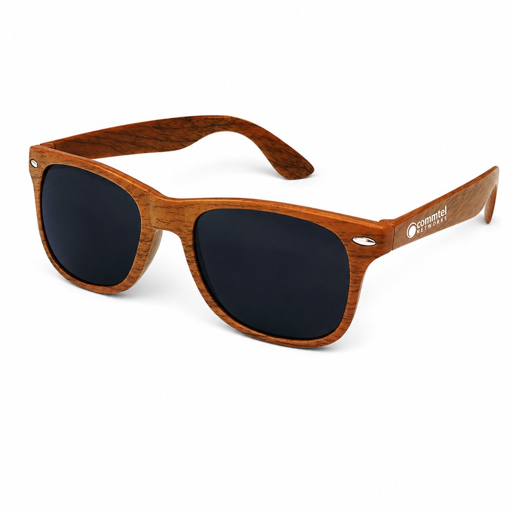 Miami Bamboo-Look Sunglasses | Branded Eyewear