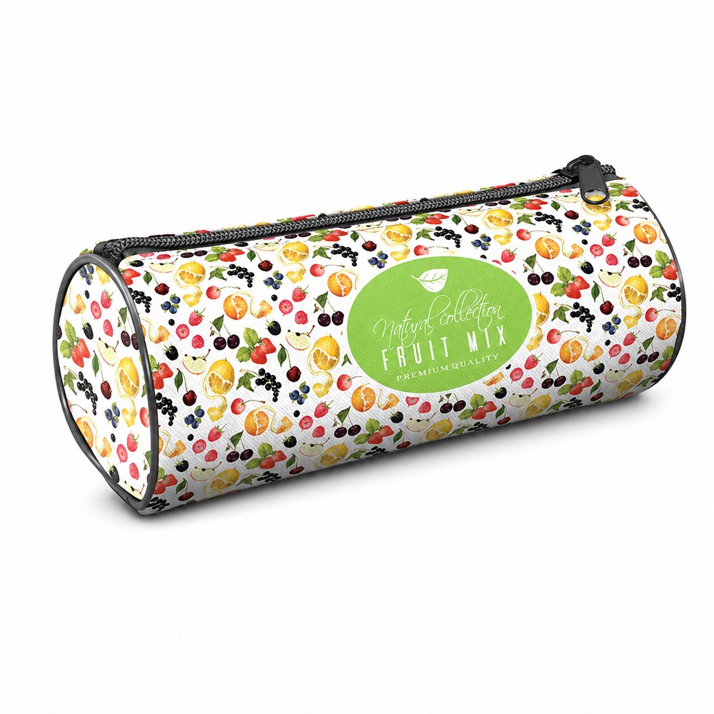 Full Colour Custom Cylinder Pencil Case
