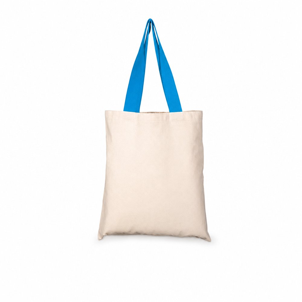 Contrast Handle 140gsm Cotton Event Tote Bag
