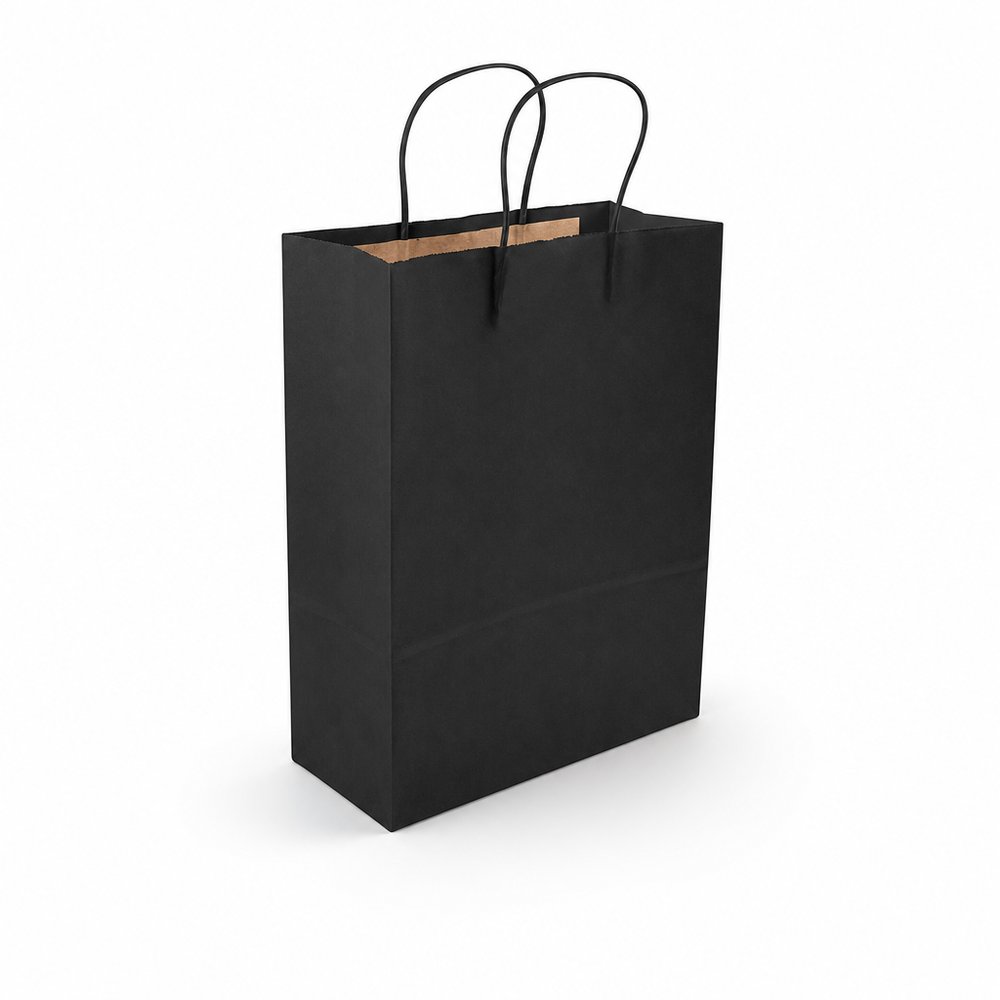 Branded Kraft Paper Bag — Medium Eco Carry