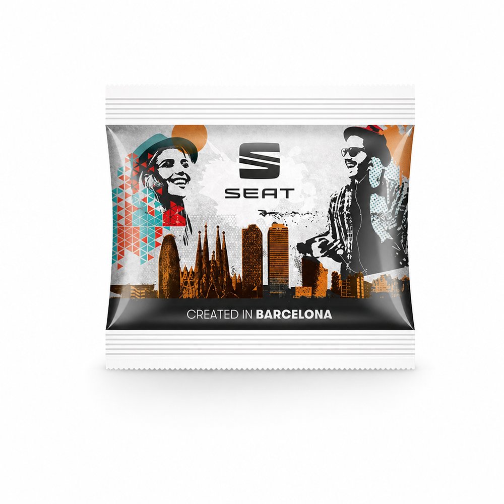 Branded Pretzel Snack Bags — Custom Printed 10g