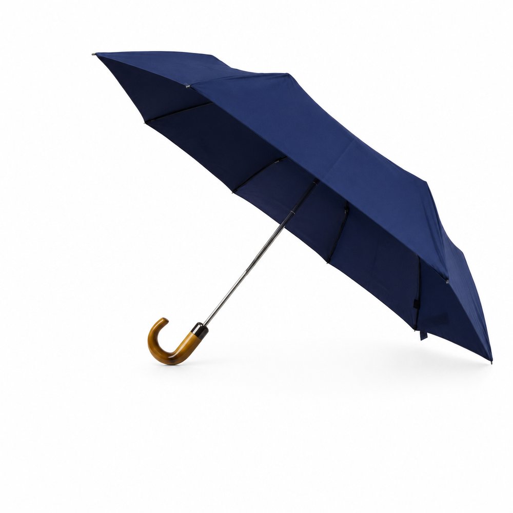 Marcello Automatic Umbrella with Wood Crook Handle