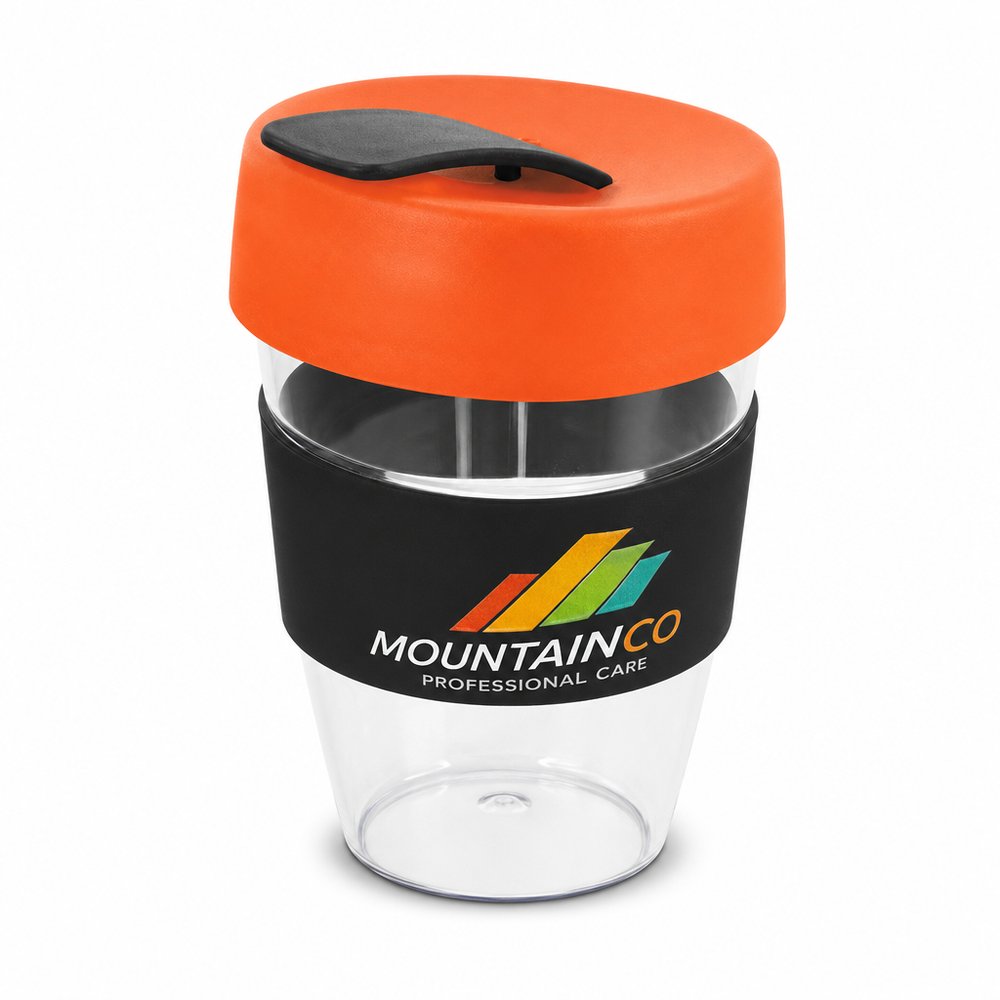 Amity Reusable Coffee Cup 350ml — BPA Free, Custom Branded