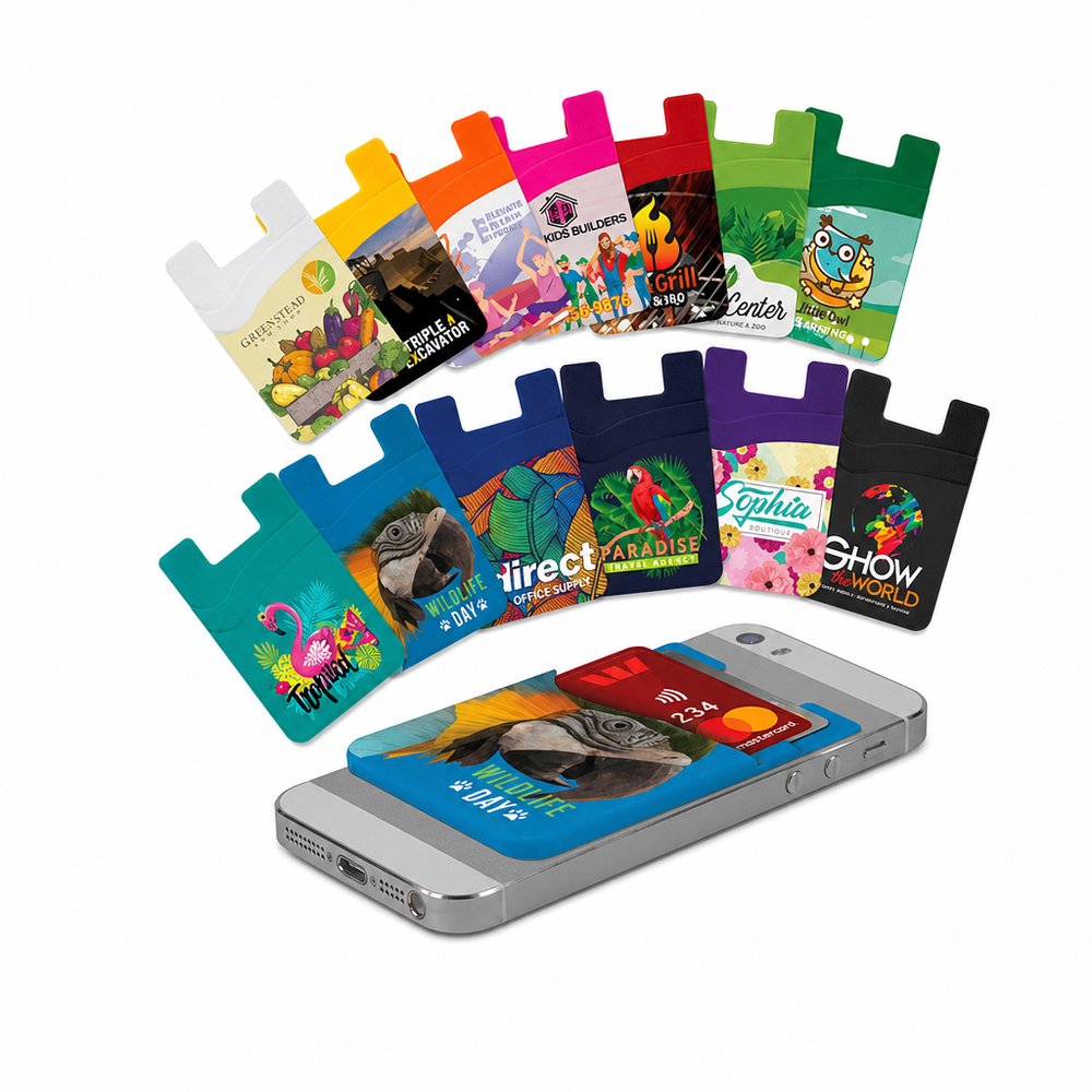 Dual Pocket Phone Wallet - Full Colour Print