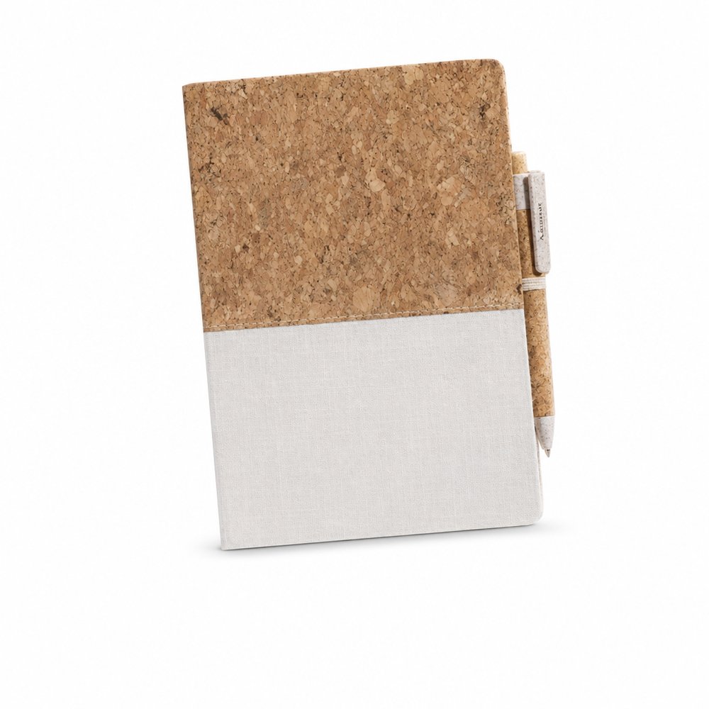 Cork & Cotton A5 Notebook with Pen Set