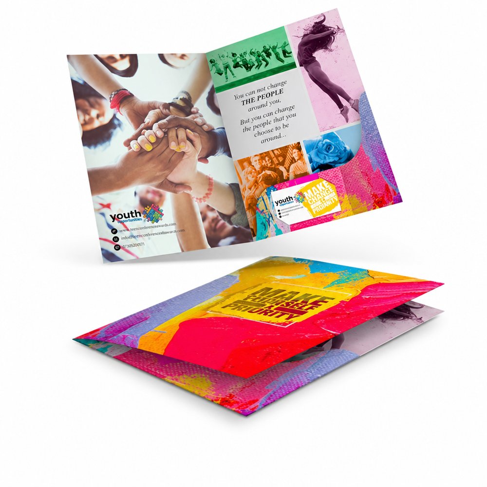 Custom Printed A4 Presentation Folders