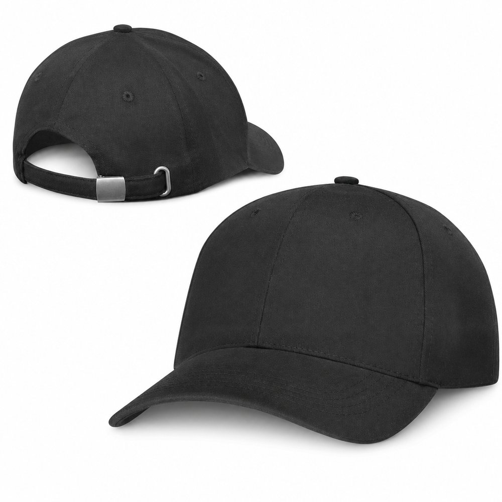 Custom Cotton Twill Baseball Caps, Branded 6-Panel